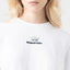 APHRA CROP TOP WOMEN LUCENT WHITE