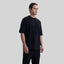 FELTZER T-SHIRT OVERSIZE BLACK - Monastery