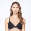 IVORY BRA WOMEN BLACK