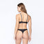 IVORY BRA WOMEN BLACK