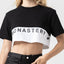 ARWEN CROP TOP WOMEN BLACK METEORITE