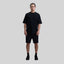 LISTER T-SHIRT OVERSIZE BLACK - Monastery