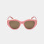 MSS2402-C8-53 MAIA SUNGLASSES WOMEN ROSE SHINY GOLD SOLID BROWN