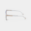 ADUR SUNGLASSES TRANSPARENT CLEAR