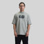 ROUGE T-SHIRT OVERSIZE SEA GRASS - Monastery