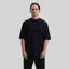 RUSTON T-SHIRT OVERSIZE BLACK - Monastery