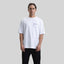 RUSTON T-SHIRT OVERSIZE WHITE - Monastery