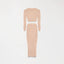 CONJUNTO SOSIE BEIGE OSCURO POSTERIOR - MONASTERY