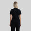 SUZUKA T-SHIRT POLO WOMEN BLACK - Monastery