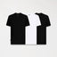 TWELVE T-SHIRT MEN BLACK - WHITE - BLACK