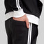 TAIGETO BLACK SPORT TROUSERS - Monastery