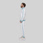 TAIGETO WHITE SPORT TROUSERS - Monastery