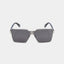 ALDA SUNGLASSES  SHINY SILVER BLACK