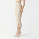 ANISTON KNITTED CROP TOP WOMEN GOLD