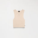 ANISTON KNITTED CROP TOP WOMEN GOLD