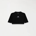 APHRA CROP TOP WOMEN BLACK METEORITE L/G