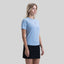 ASCARY T-SHIRT WOMEN FADED DENIM - Monastery