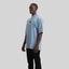 BARCHETTA T-SHIRT OVERSIZE FADED DENIM - Monastery