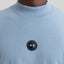 BARCHETTA T-SHIRT OVERSIZE FADED DENIM - Monastery