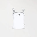 CAMISETA SIN MANGAS BORAN BLANCA FRENTE - MONASTERY 