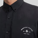 BUGATTI SHIRT LONG SLEEVE BLACK - Monastery