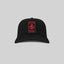 CAP VEL BLACK RED - Monastery