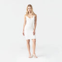 CARLA KNITTED DRESS WOMEN WHITE
