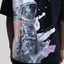 CRESCENT BLACK T-SHIRT OVERSIZE - Monastery
