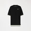 DAFFIELD T-SHIRT OVERSIZED MEN BLACK