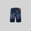 WHEELS DENIM SHORT MEN BLUE DENIM - Monastery