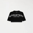 DUSTY CROP TOP WOMEN BLACK