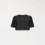 ESMME CROP TOP WOMEN BLACK