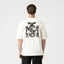 PAKU T-SHIRT OVERSIZED MEN EGRET