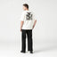 PAKU T-SHIRT OVERSIZED MEN EGRET
