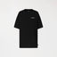 FOWLFIELD T-SHIRT OVERSIZED MEN BLACK - Monastery