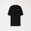 FOWLFIELD T-SHIRT OVERSIZED MEN BLACK - Monastery