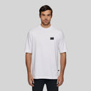 FRIZAR WHITE T-SHIRT OVERSIZE - Monastery