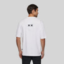 FRIZAR WHITE T-SHIRT OVERSIZE - Monastery