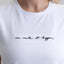 GINEBRA T-SHIRT WOMEN WHITE - Monastery