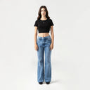 GODIVA CROP TOP WOMEN BLACK