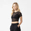 HAZEL CROP TOP WOMEN BLACK