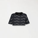 ISOLDEN CROP TOP WOMEN BLACK METEORITE L/G