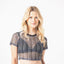 JENNA CROP TOP WOMEN BLACK
