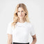 ADHRA T-SHIRT WOMEN LUCENT WHITE