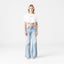 KISWA CROP TOP WOMEN LUCENT WHITE