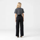 ISOLDEN CROP TOP WOMEN BLACK METEORITE L/G