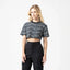 ISOLDEN CROP TOP WOMEN BLACK METEORITE