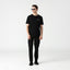 PANTRO PACK T-SHIRT MEN BLACK-WHITE-WHITECAP GRAY