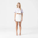 ARWEN CROP TOP WOMEN THISTLE  L/G