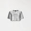 LENA CROP TOP WOMEN SILVER